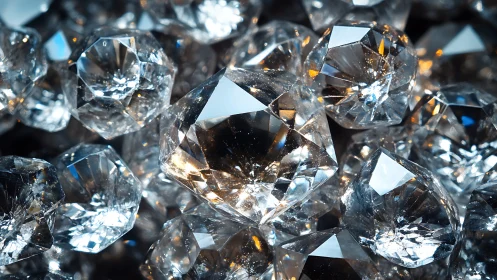 Glittering diamond nebula of fractured light and whispered luxury.