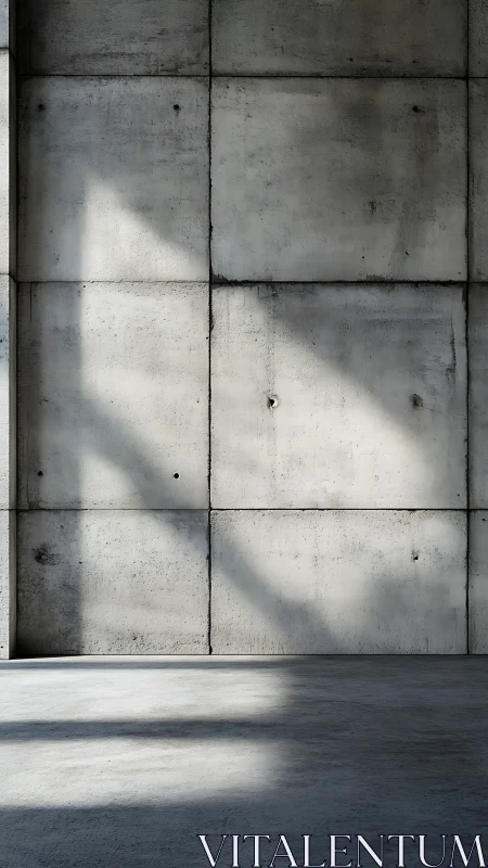 Soft daylight on a quiet concrete wall invites calm focus.