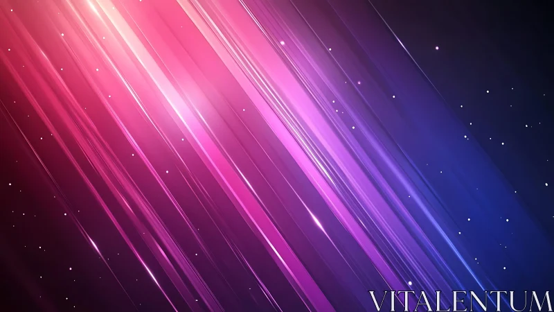 Vibrant abstract light streaks in pink and purple digital art style.
