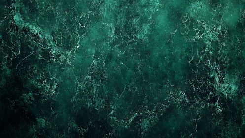 Deep emerald grunge texture with mottled distressed surface.