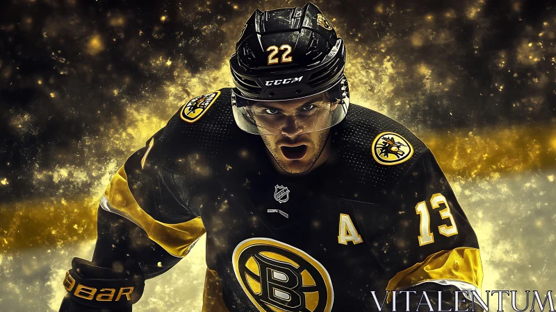 Electrifying hockey forward charges ahead in golden energy