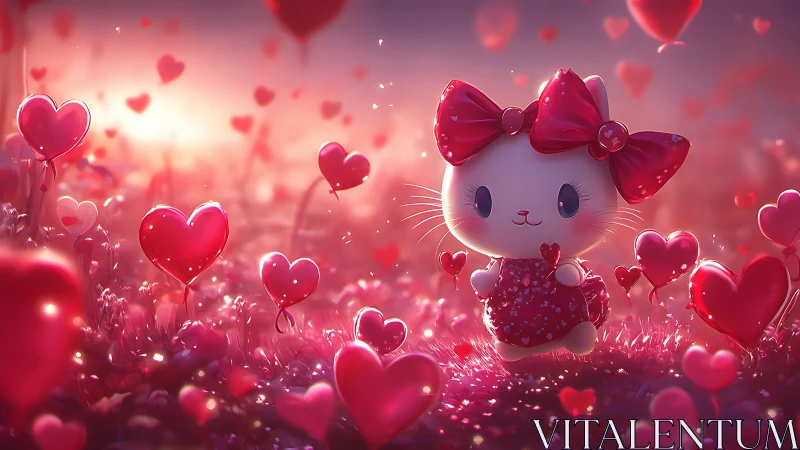 Hello Kitty's Dimensional Love Garden Blooms.