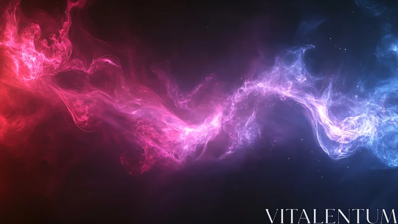 Bipolar nebular currents trace a luminous magenta energy bridge