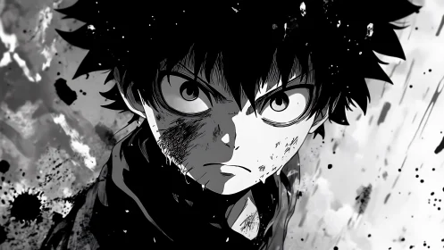 Ink-streaked rookie hero stares down chaos without blinking