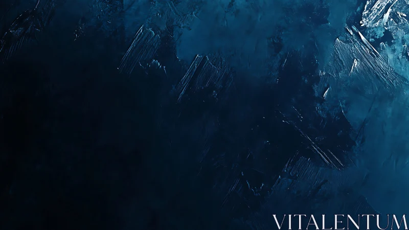 Dark blue textured abstract surface with directional strokes.