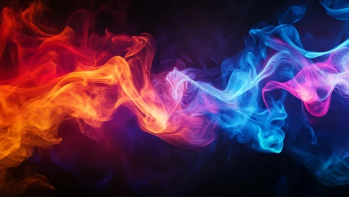 Opposing thermochromic fluid dynamics with bilateral color temperature gradient transition