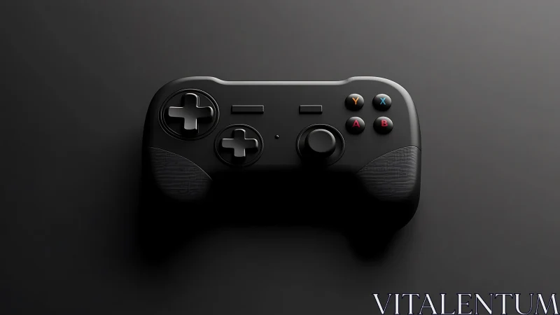 Wireless Video Game Controller with Textured Grip Design