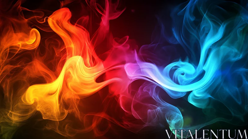 Chromatic Collision: Where Molten Heat Kisses Frozen Light.