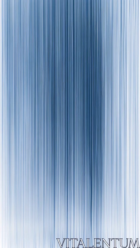 Vertical blue motion blur forms a minimal linear gradient field