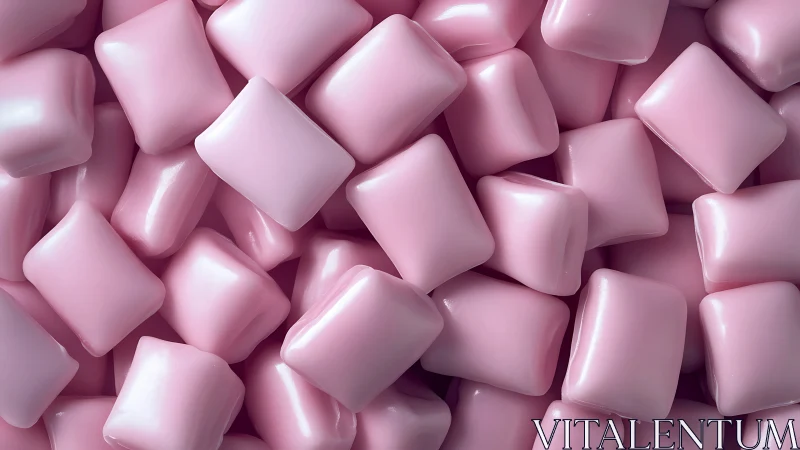 Volumetric Pink Cubes: Glossy 3D Composition with Depth.