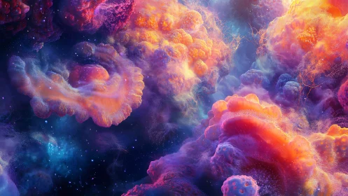 Nebula Coral Carnival swirling in luminous cosmic bloom.