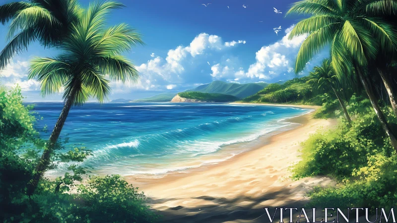 Serene Tropical Beach Paradise Awaits Your Escape