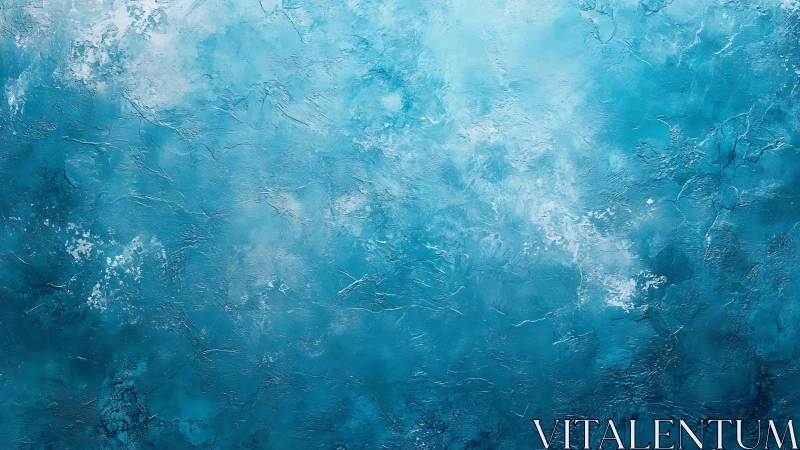 Tidal hush of textured turquoise skywater in motion.