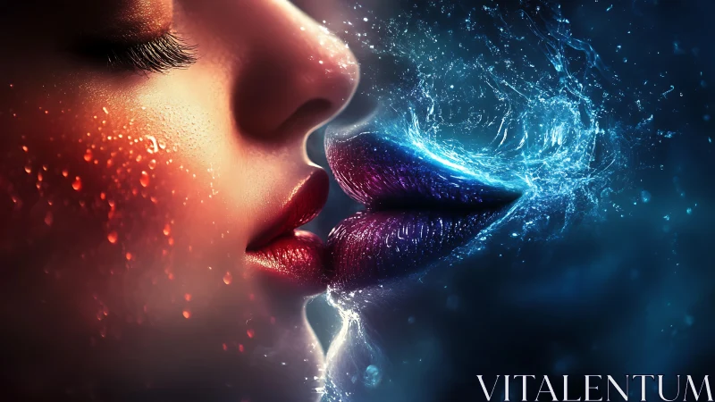 Digital Duality: Neon Energy Exchange.