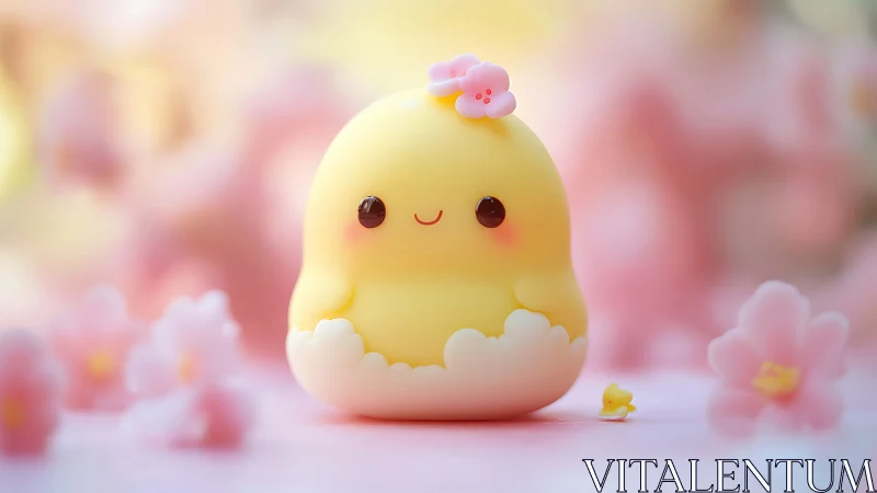 Adorable Yellow Chick Brings Joyful Warmth to Every Heart