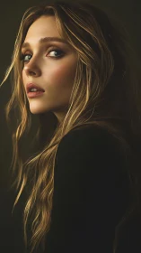 Soft golden portrait celebrates quiet confidence in warm light