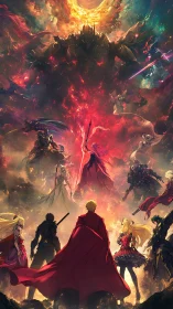 Heroes at the burning gate of destiny and looming eclipse.