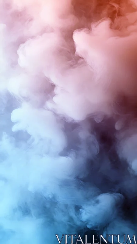 Soft color clouds drifting through a dreamy pastel haze.