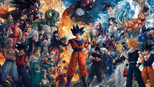 Cosmic warrior showdown ignites a universe of rival legends.