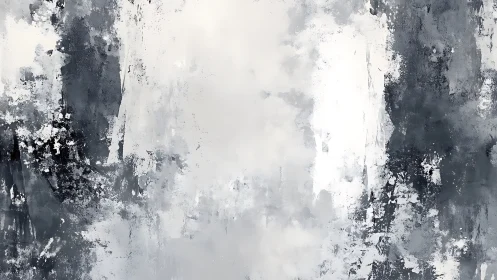 Monochrome abstract texture suggests misty walls of memory