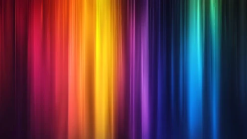 Velvet spectrum curtains pouring neon rivers of light.