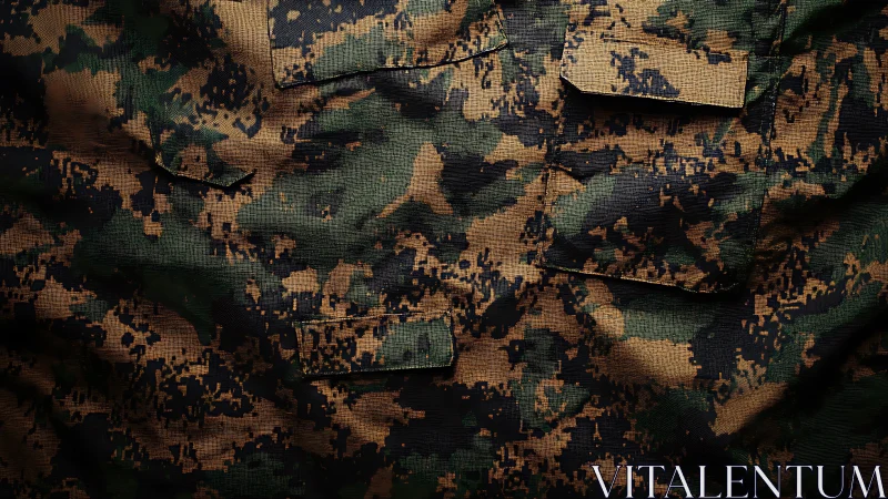 Camouflage Layers: Exploring Digital Military Textile.