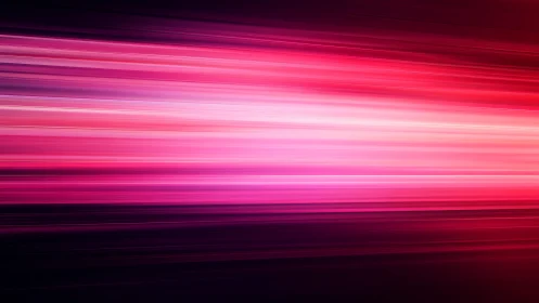 Vibrant pink and red light streaks in modern abstract style.