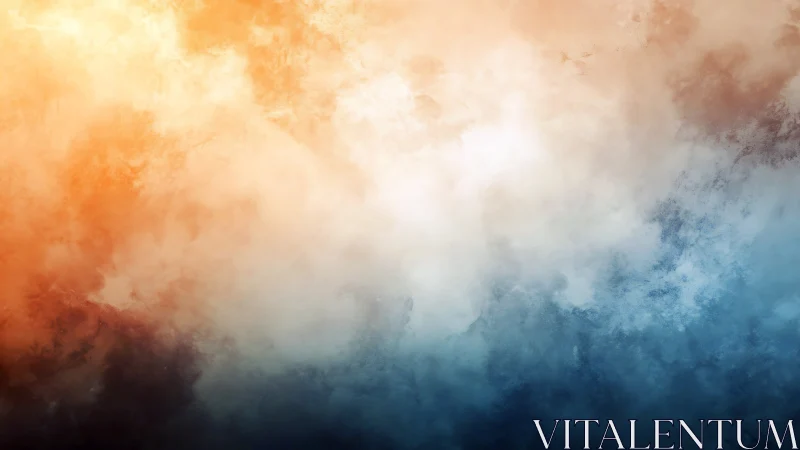 Bicolor atmospheric gradient cloudscape with soft diffusion.