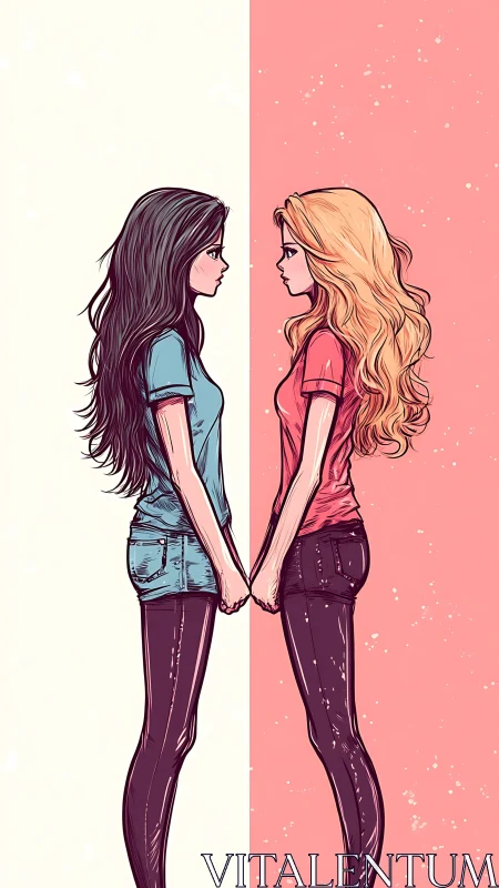 Holding Hearts Across the Divide.