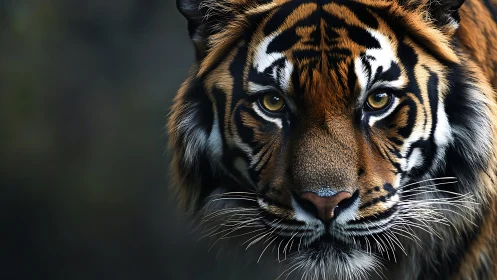 Warm amber-eyed tiger meeting your curious gaze today.