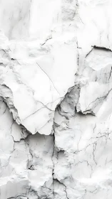 Shattered alabaster cliffs etched with delicate silver veins.