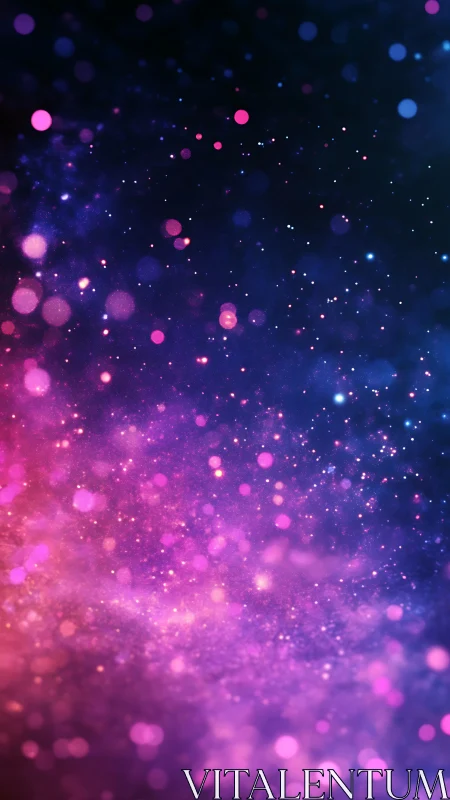 Nebula dust pirouettes through electric violet starlight