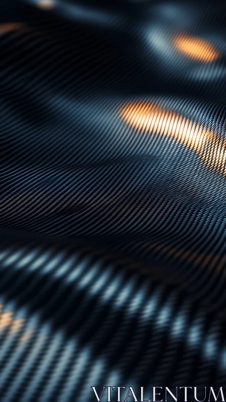 Silken data dunes glowing with ember lines at twilight.