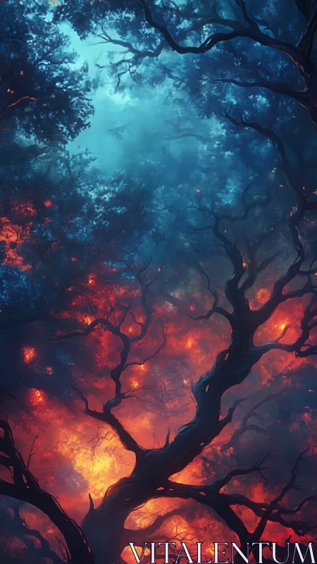 Inferno Canopy: Fire and Frost Between Worlds.