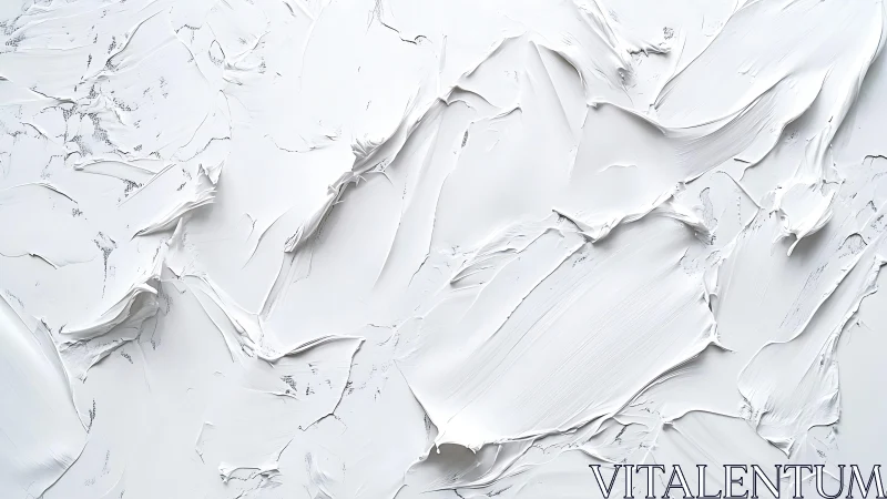 Abstract white textured oil paint background with thick brush strokes.