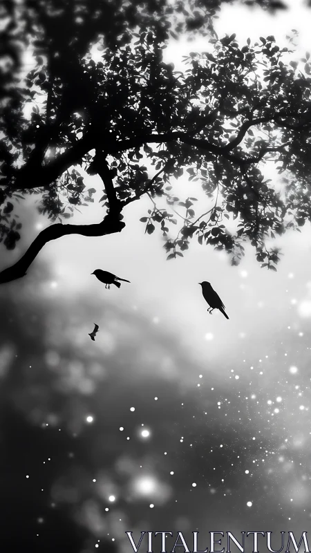 Soft twilight silhouettes invite quiet moments with nature