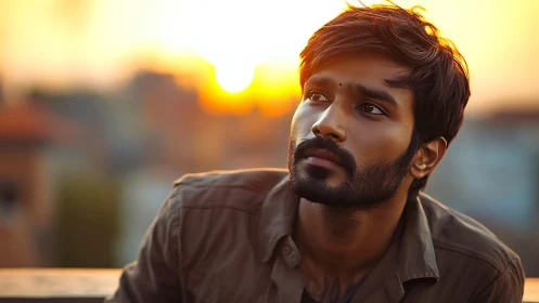 Sunlit thoughts drift across a rooftop dreamer&rsquo;s gaze