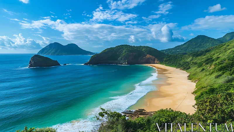 Tropical Paradise Coves Where Emerald Jungles Kiss Pristine Golden Shores