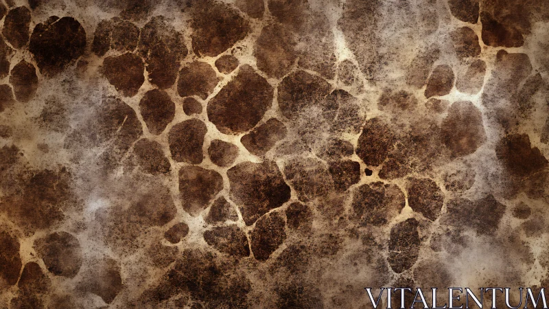 Rustic cracked stone texture suggests aged natural surface