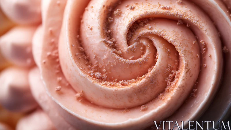 Chocolate or Taupe Swirl with Granular Surface Texture