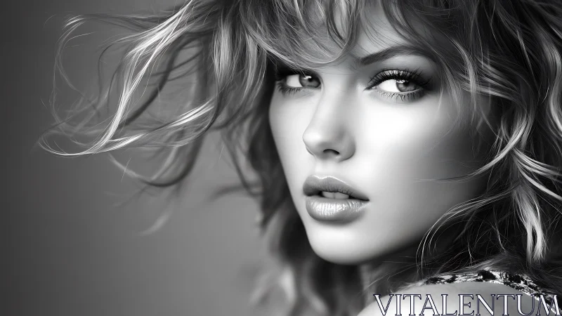 Storm-kissed portrait celebrates bold gaze and soft light