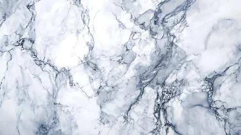 Elegant white marble texture with natural gray veining pattern.