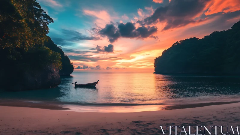 Golden Hour Sanctuary: Where Cliffs Cradle Sunset Dreams.