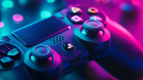 Neon Gaming Dreams Come Alive.