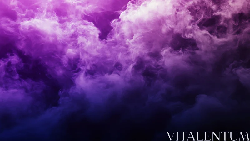 Violet atmospheric smoke field with gradient depth layering.