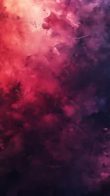 Red and purple abstract digital cloud texture background.