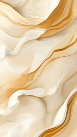 Layered cream sandstone waves form fluid abstract gradients