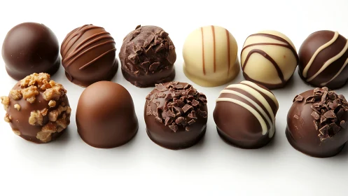 Decadent Chocolate Truffles Collection in Stunning Detail