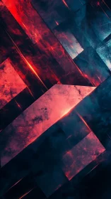 Spectral plasma planes intersecting in luminous diagonal strata.