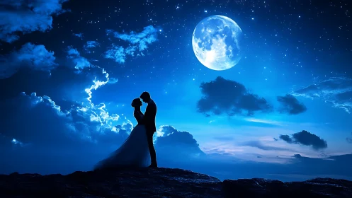 Moonlight Romance Under the Stars.
